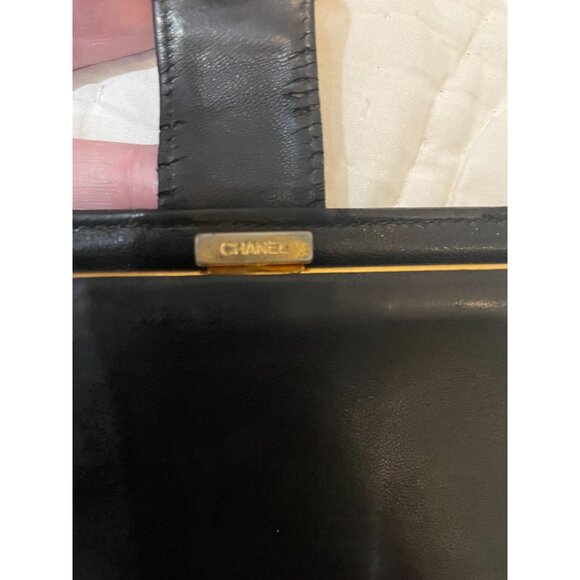Authentic Chanel Long Bifold Wallet – Black Caviar Leather - Picture 8 of 11